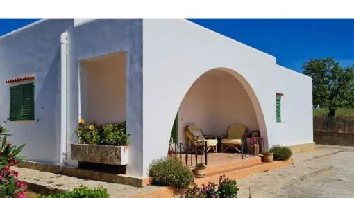 Grundstück mit zwei Häusern auf dem Lande zwischen Santa Gertrudis und San Miguel zu verkaufen - Ibiza